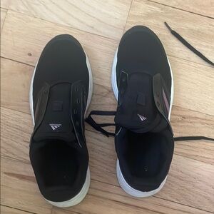 Adidas Womens Black Athletic Shoes